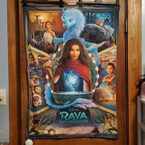 NEW RAYA AND THE LAST DRAGON MINKY BLANKET